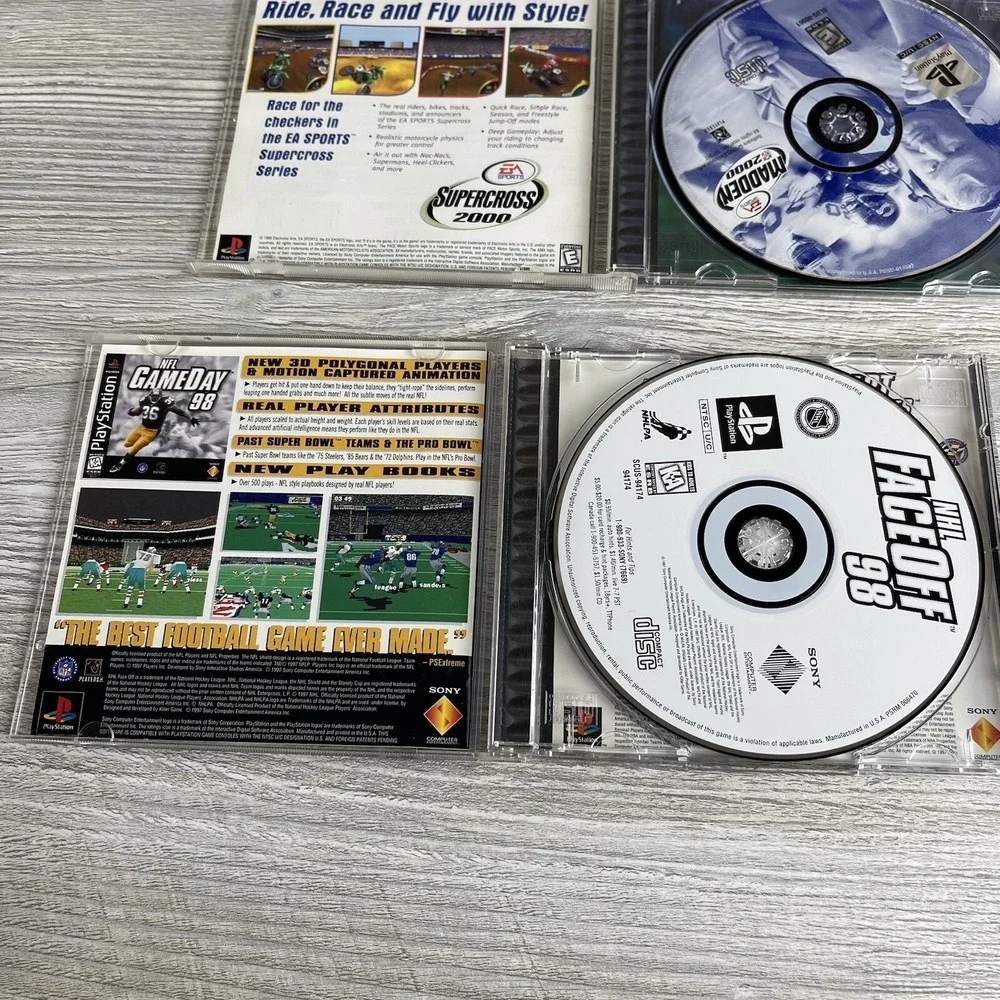 Lot Of 2 Video Games PlayStation 1 PS1 Games Tested Working